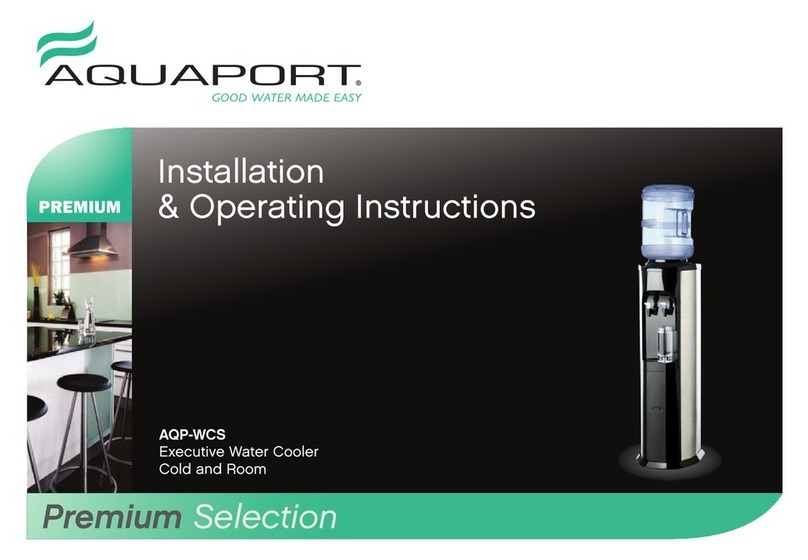 Aquaport AQP-WCS Installation & operating instructions