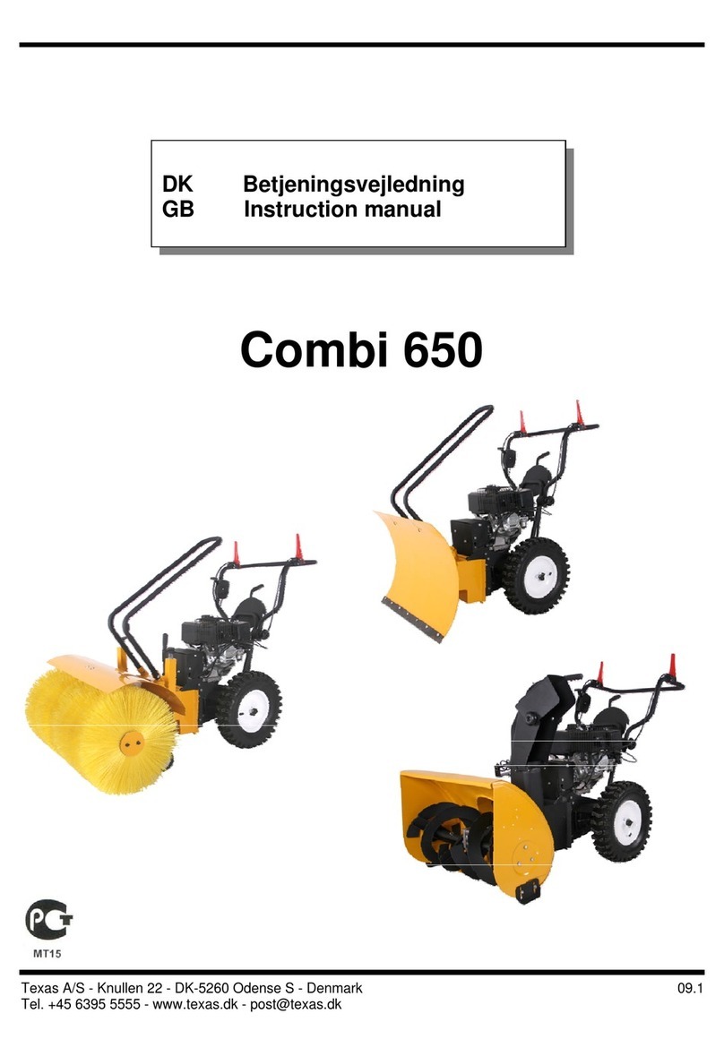 Texas Combi 650 instruction manual