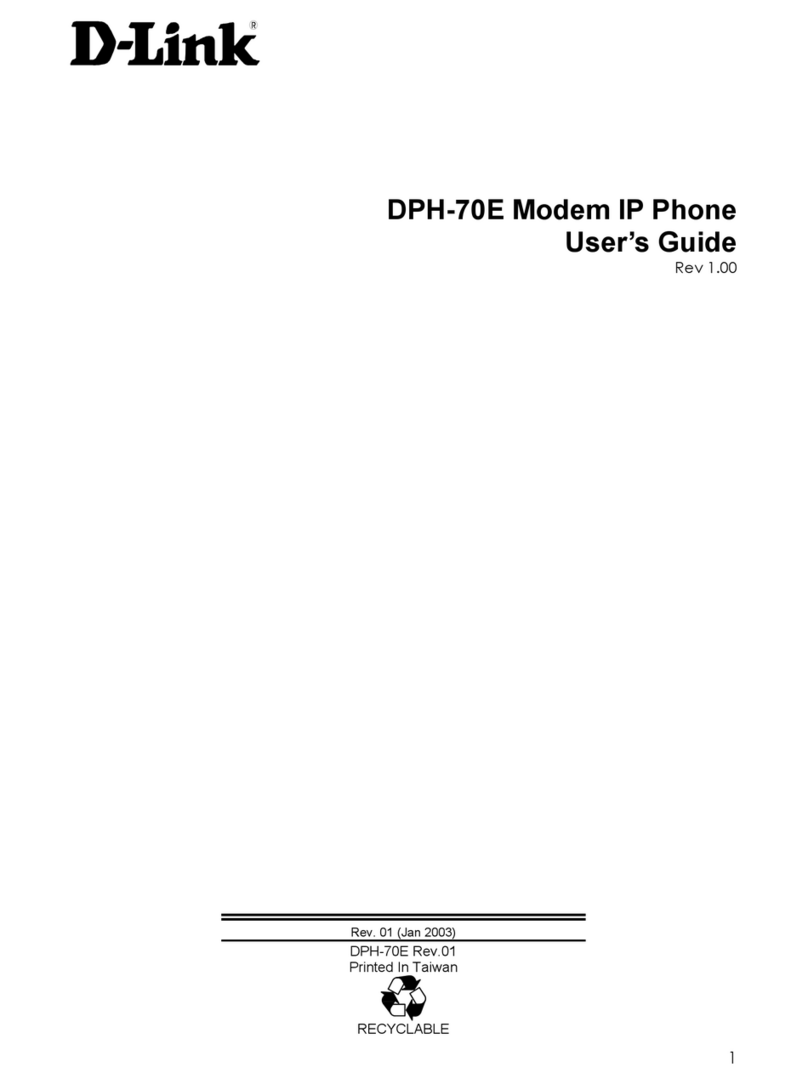 D-Link DPH-70E User manual