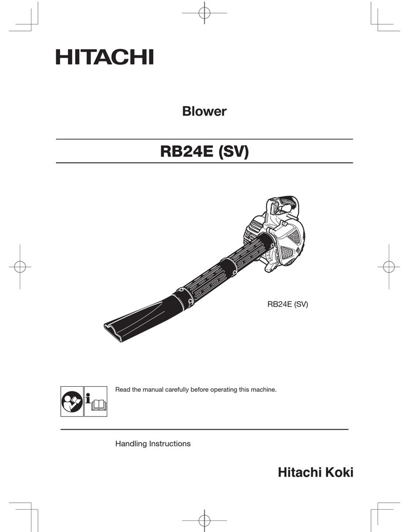 Hitachi Koki RB24E (SV) Handling instructions