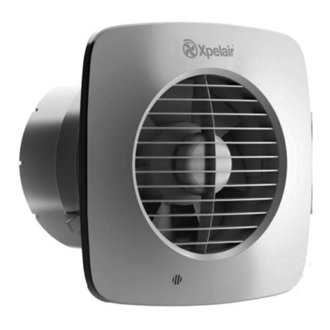 Xpelair Simply Silent SSGX150S User manual
