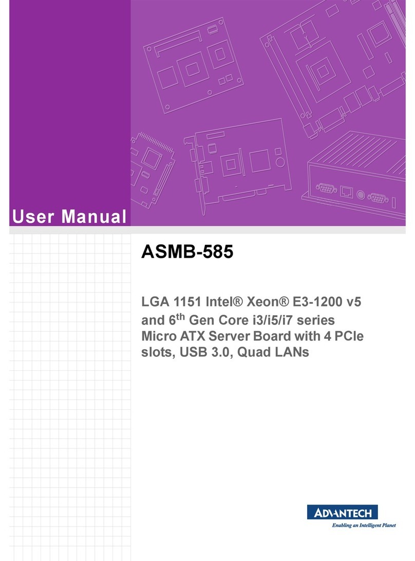Advantech ASMB-585 User manual