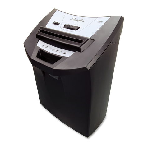 Rexel Shredmaster SC170 instruction manual