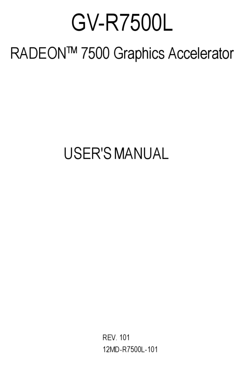Gigabyte GV-R7500L User'smanual