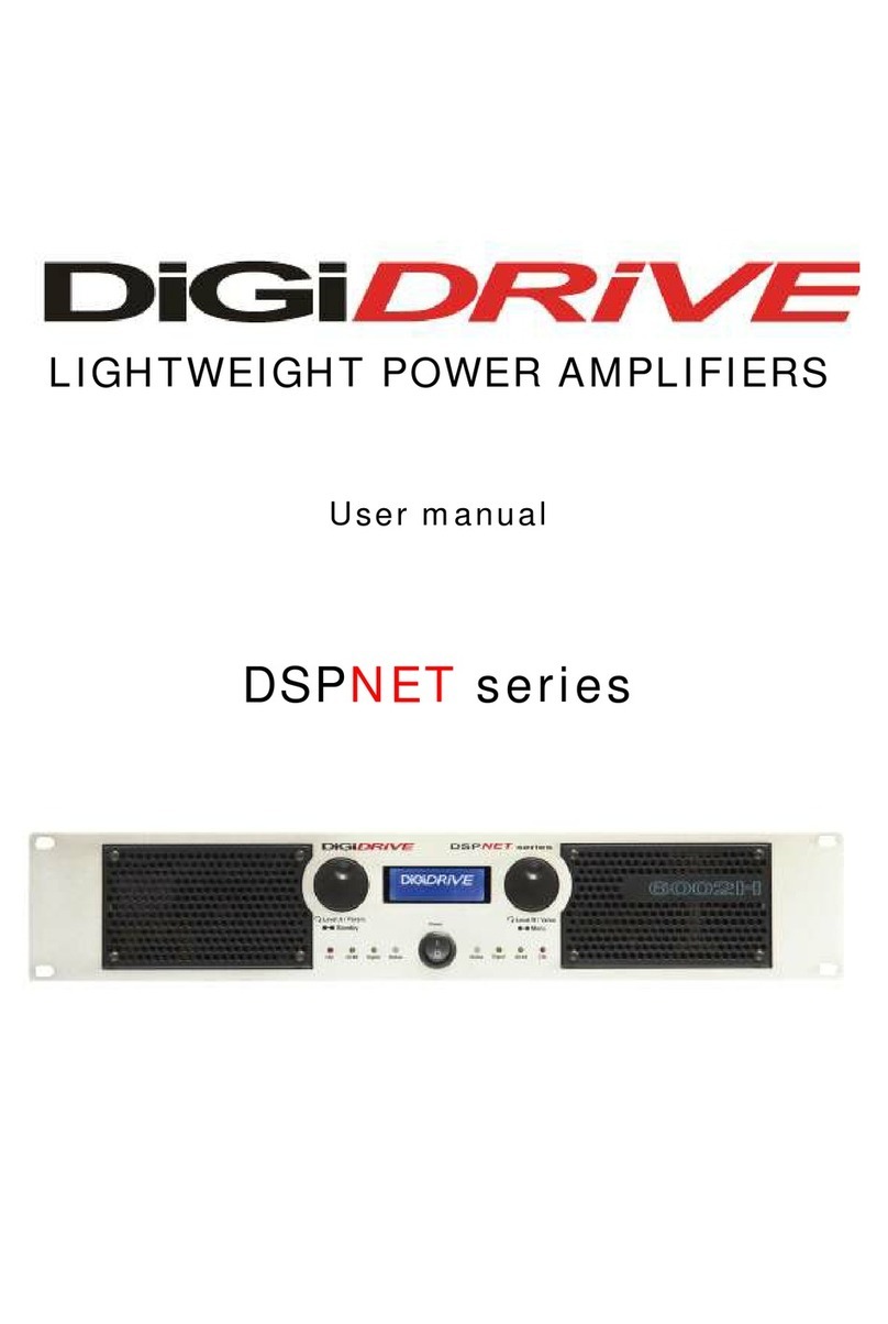 DIGIDRIVE DSPNET4002H user manual