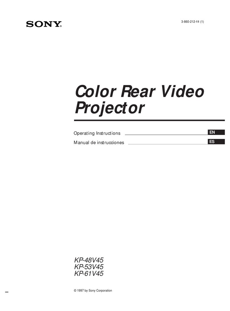 Sony KP-48V45 User manual