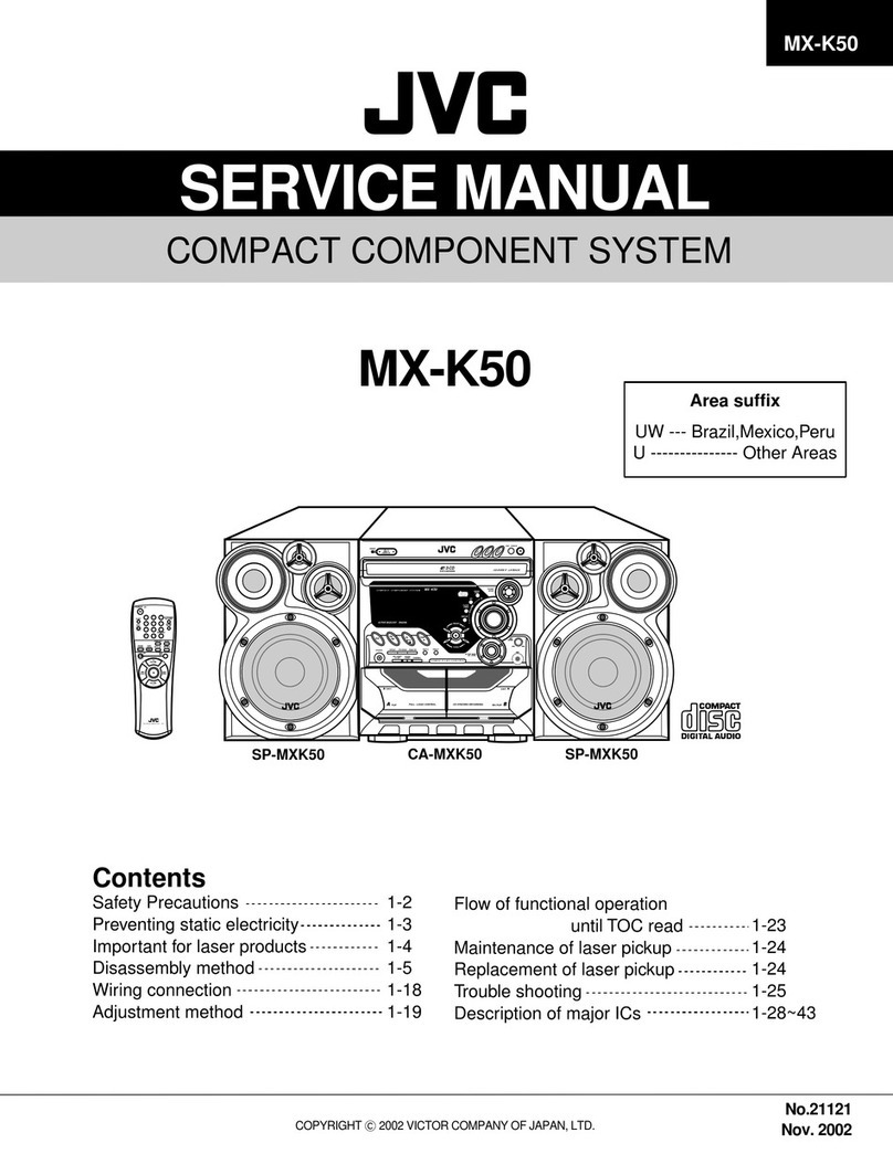 JVC MX-K50 User manual