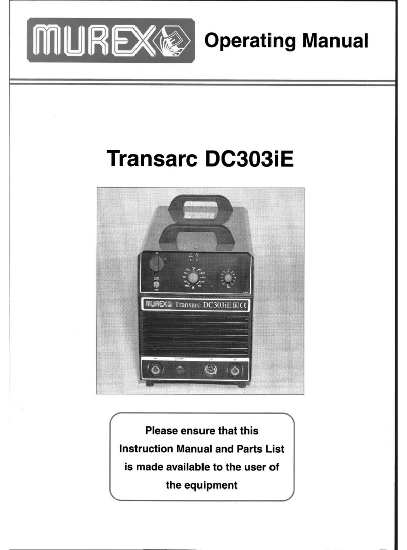 Murex Transarc DC303iE User manual