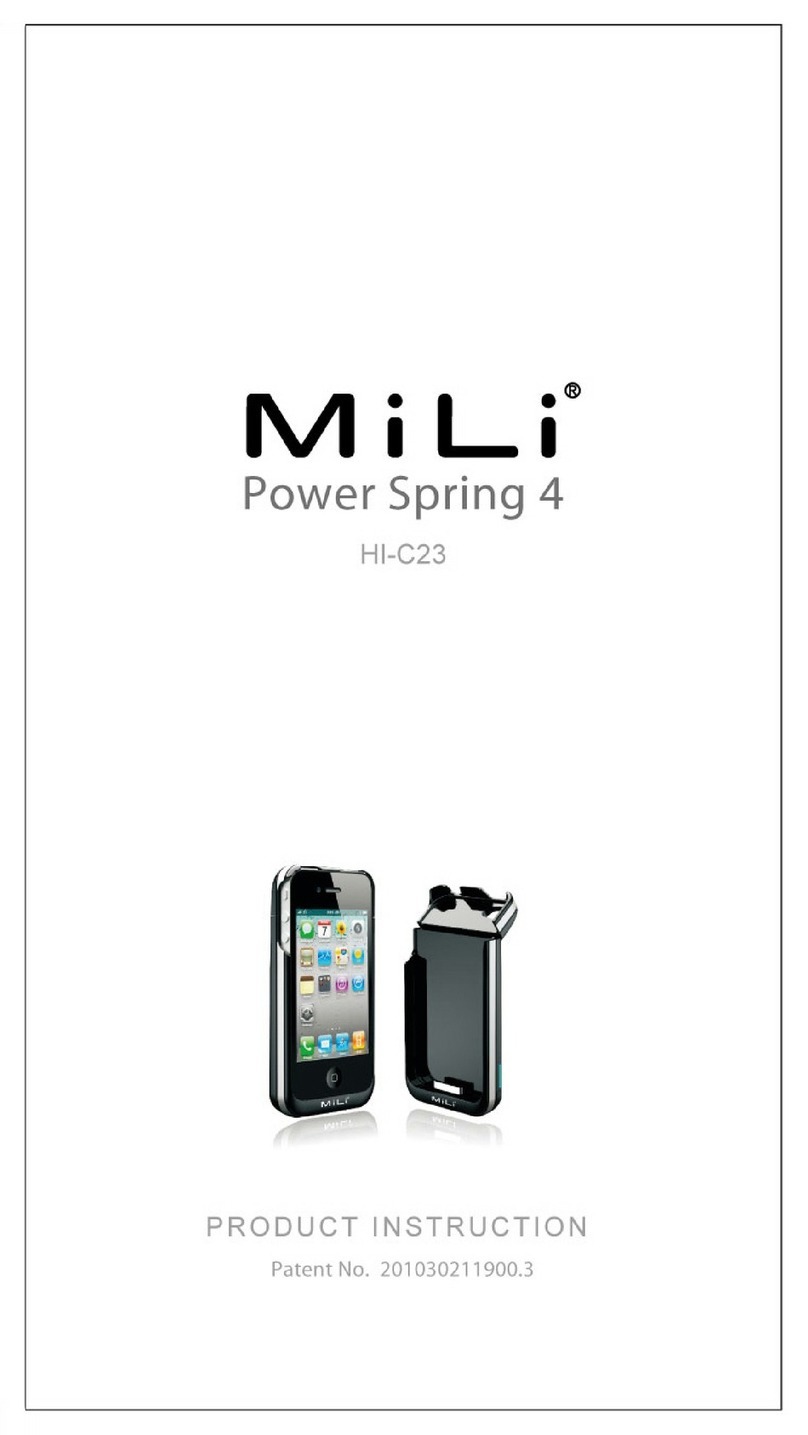 MiLi Power Spring 4 HI-C23 Product instructions