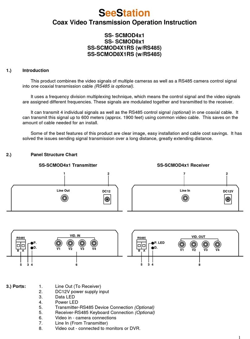 SEESTATION SS-SCMOD4x1 operation instruction