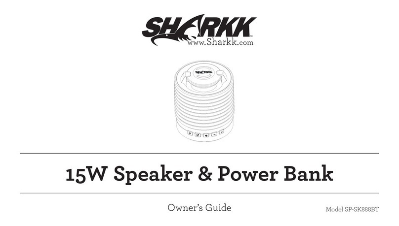 Sharkk SP-SK888BT owner's guide