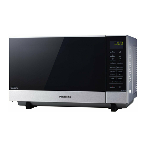 Panasonic NN-SF574S Operating instruction and cook book