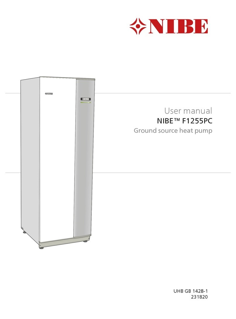 Nibe F1255PC BE user manual