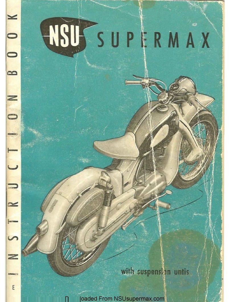 NSU Supermax Instruction book