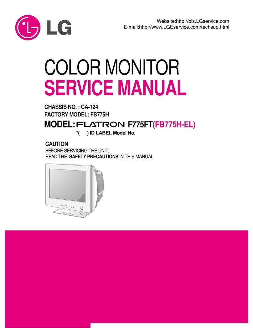 LG Flatron F775FT User manual