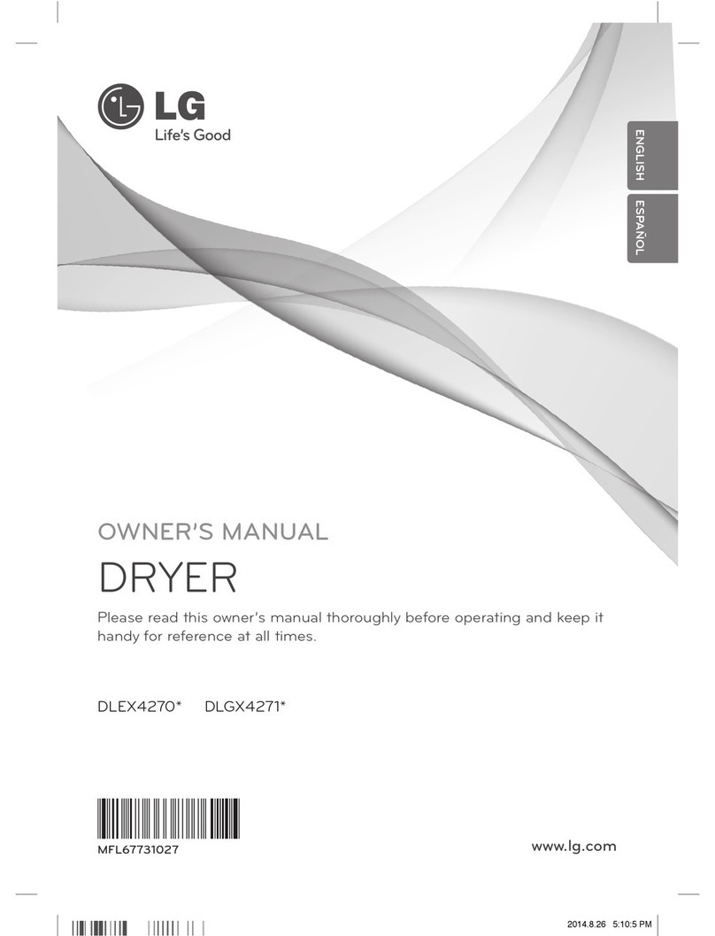 LG DLEX4270 Series User manual