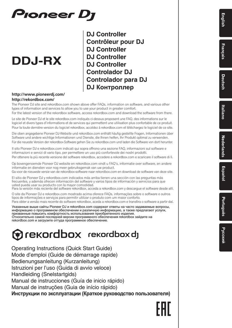 Pioneer DDJ-RX User manual