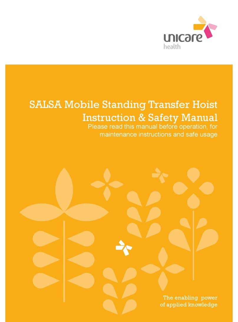 Unicare Health SALSA 200 Instruction & safety manual