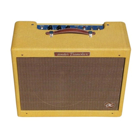 Fender EC Tremolux owner's manual