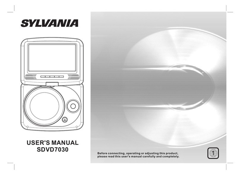 Sylvania SDVD7030 User manual