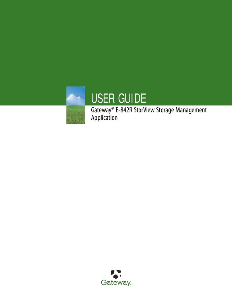 Gateway E-842R User manual