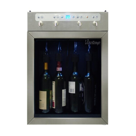 Vinotemp VT-WINEDISP4SS owner's manual