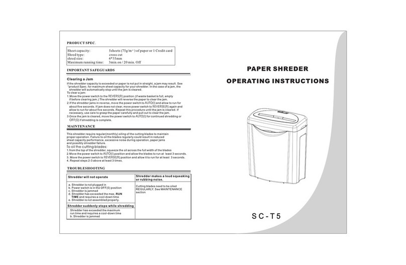 DSB SC-T5 User manual