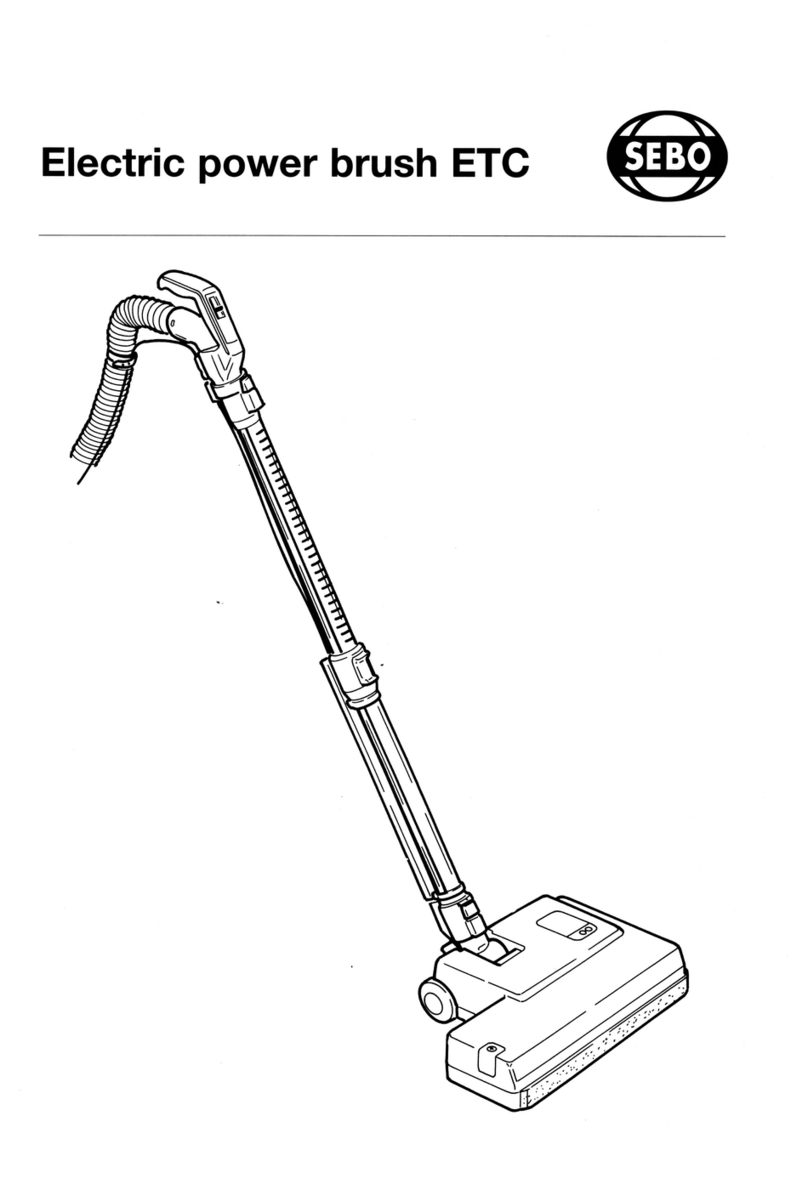 Sebo ET-C User manual Sebo ET-C User manual