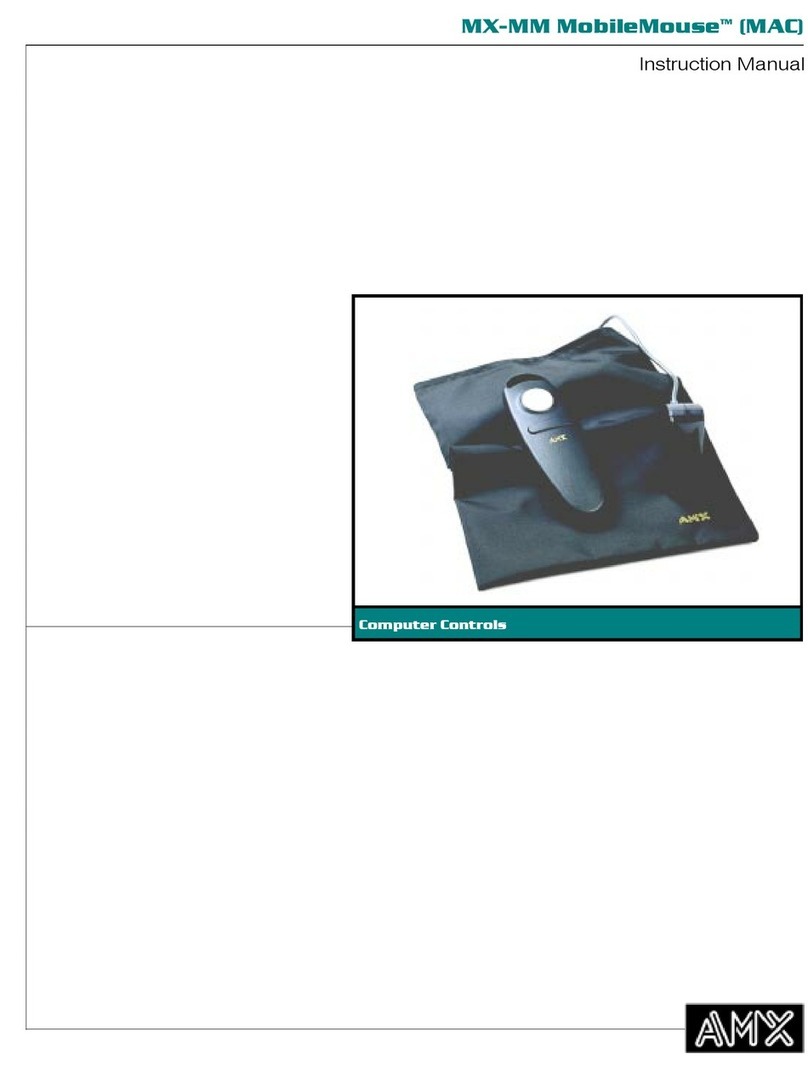 AMX MX-MM MobileMouse instruction manual