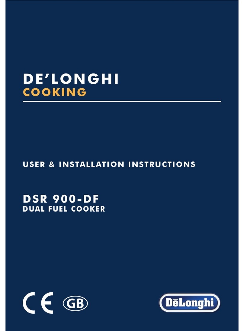 DèLonghi DSR 900-DF User & installation instructions
