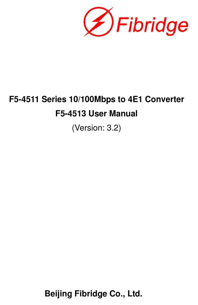 Fibridge F5-4513 User manual