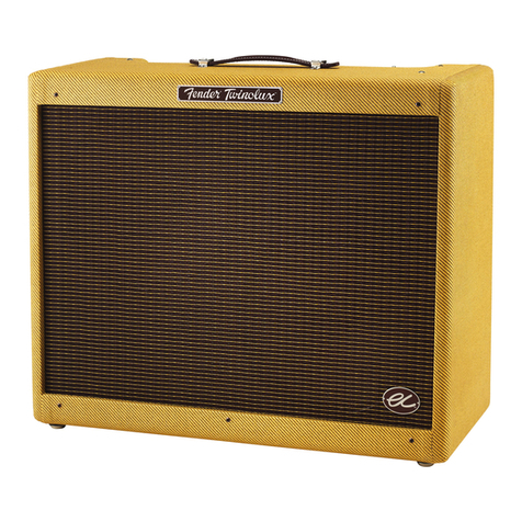 Fender EC Twinolux owner's manual