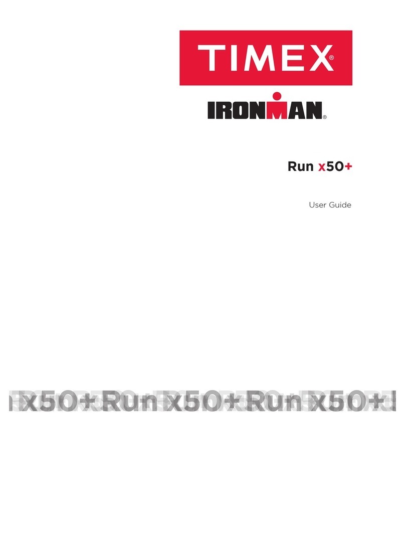 Timex IronMan Run x50+ User manual