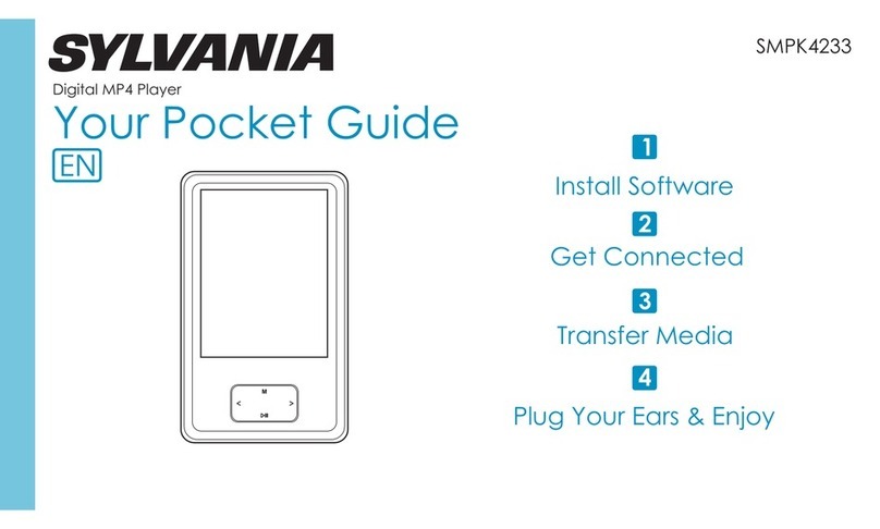 Sylvania SMPK4233 Pocket guide