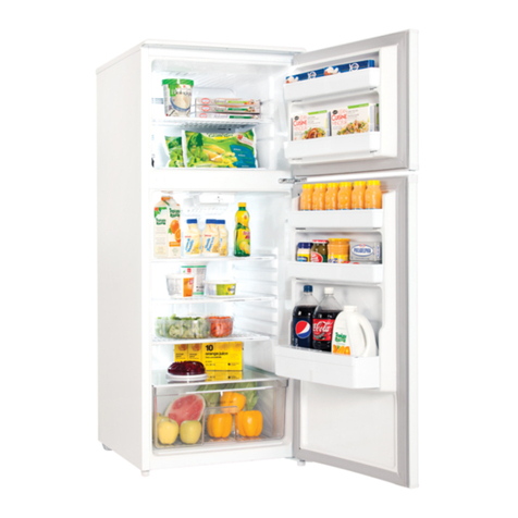 Danby Premiere DFF1145W User manual