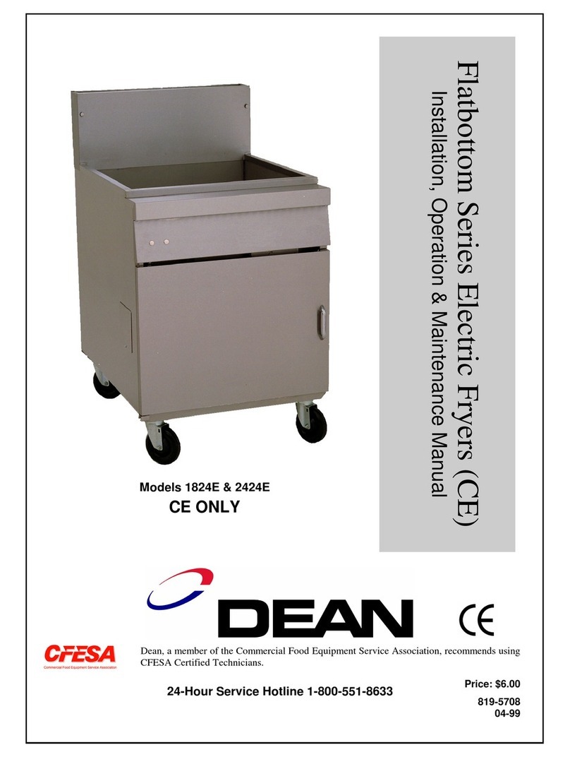 Dean Dean 1824E Instruction manual