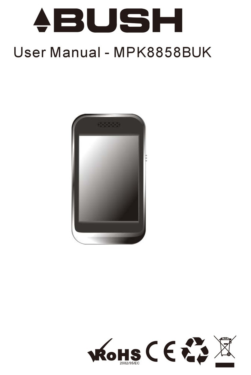 Bush MPK8858BUK User manual