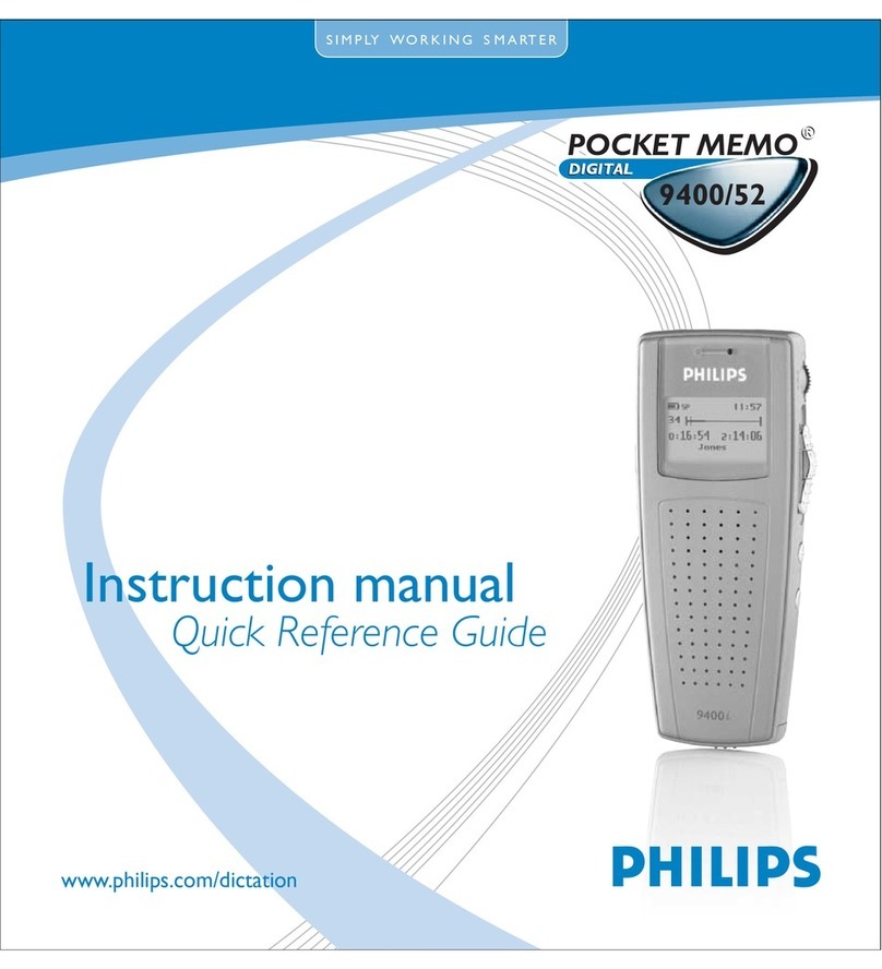 Philips DPM 9400 User manual