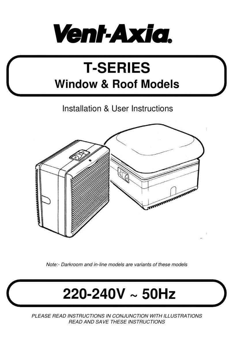 Vent-Axia T-Series Assembly Instructions Vent-Axia T-Series Assembly Instructions