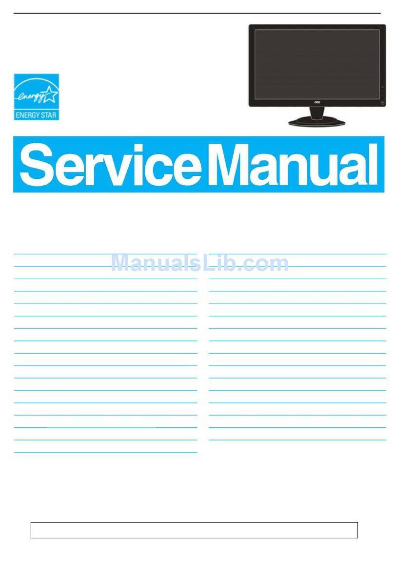 AOC E936SWA User manual