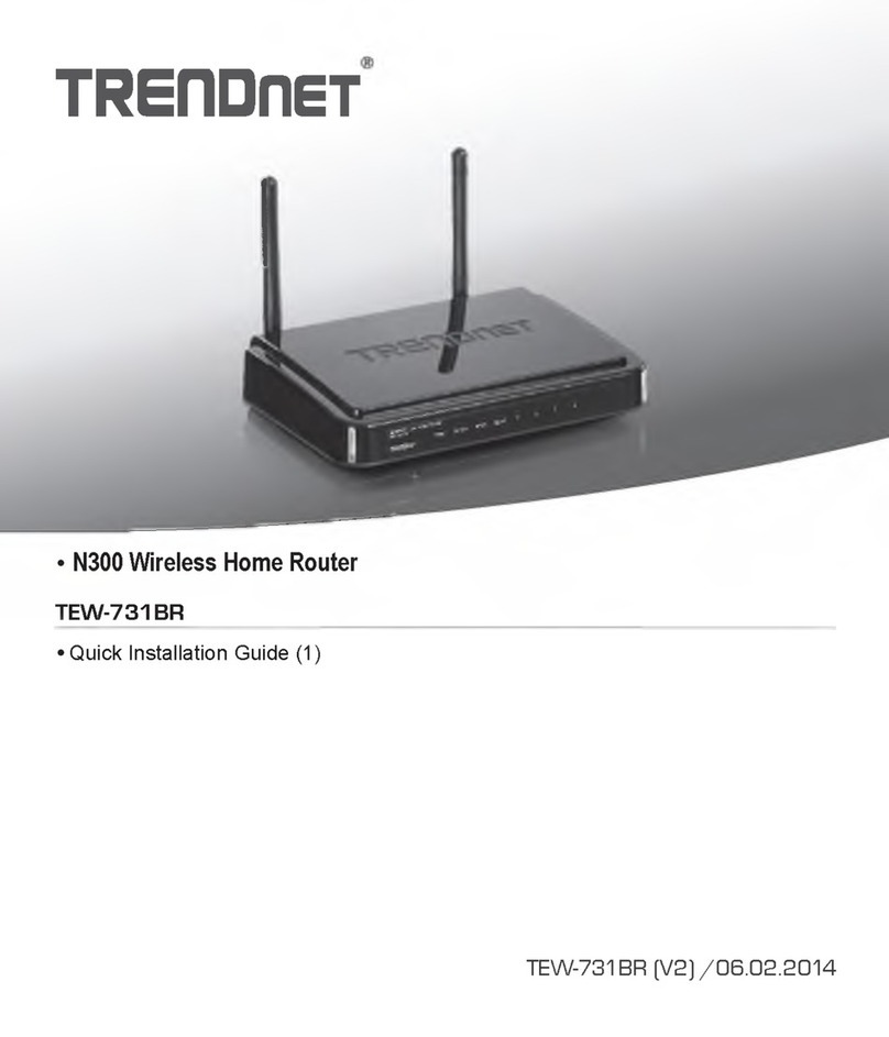 TRENDnet TEW-731BR User manual TRENDnet TEW-731BR User manual