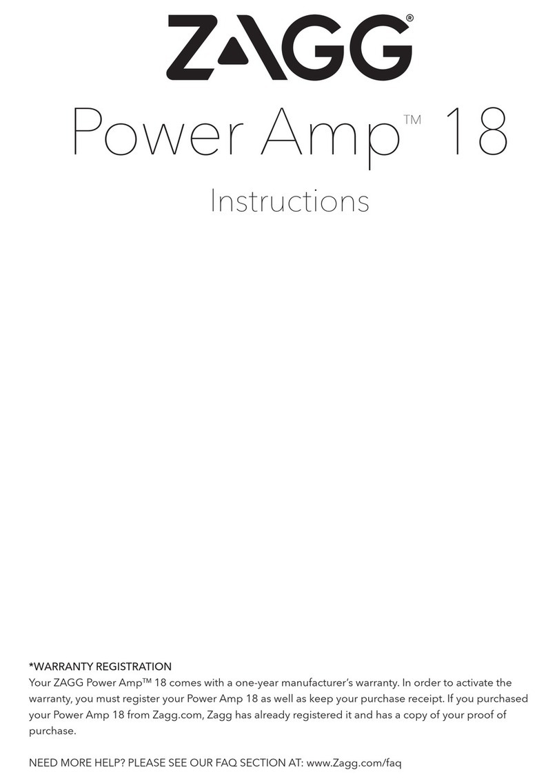 Zagg Power Amp 18 instructions