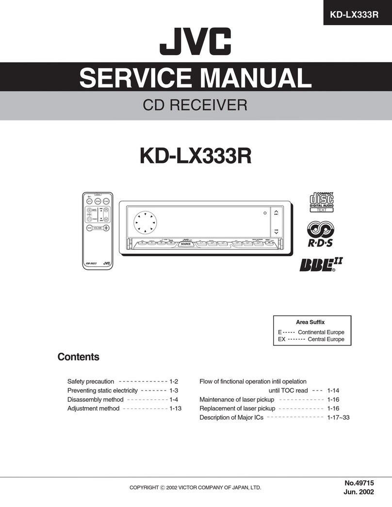 JVC KD-LX333R User manual