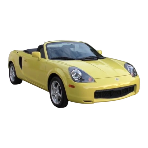 Toyota 2001 MR2 Spyder owner's manual