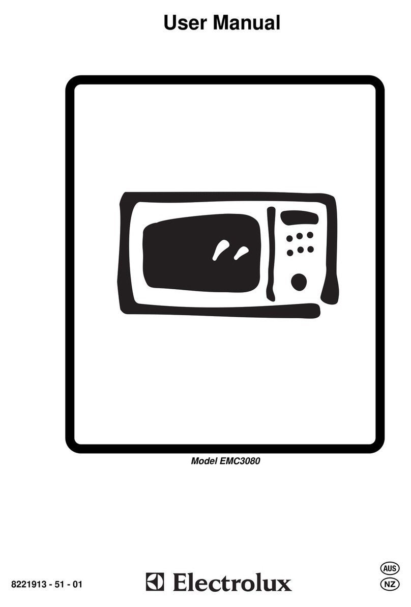 Electrolux EMC3080 User manual