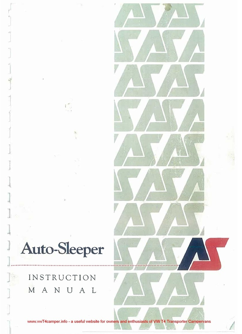 Auto-Sleepers Talent owner's manual