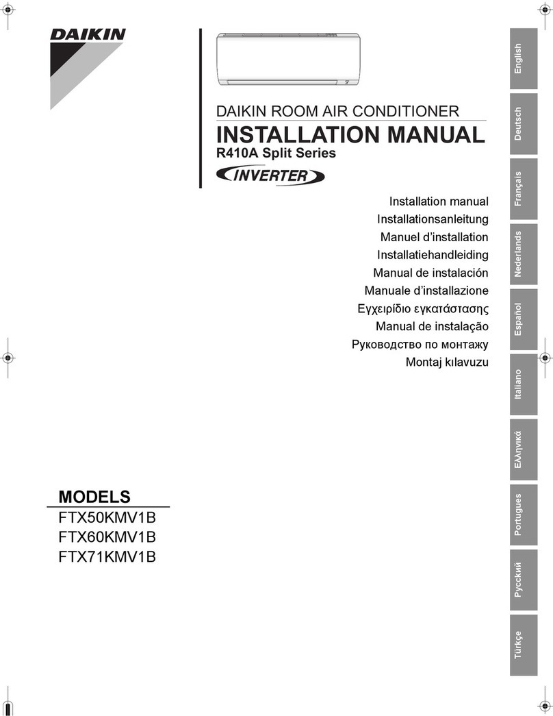 Daikin FTX50KMV1B User manual