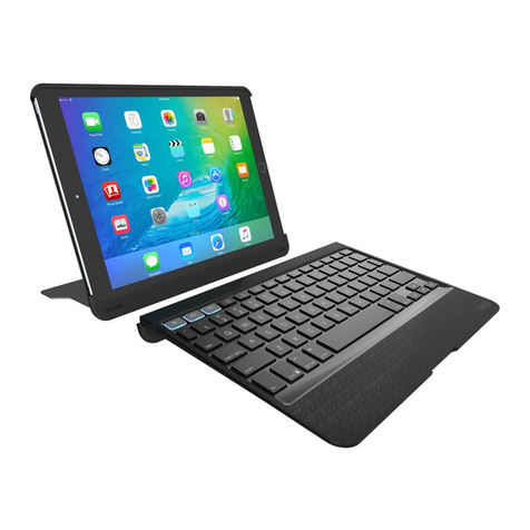 Zagg Slim Book instructions