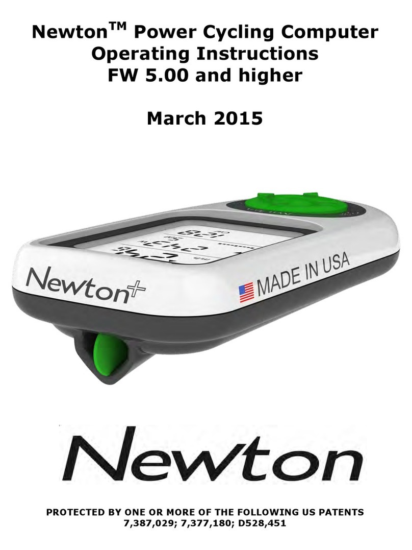 Newton FW 5.00 operating instructions