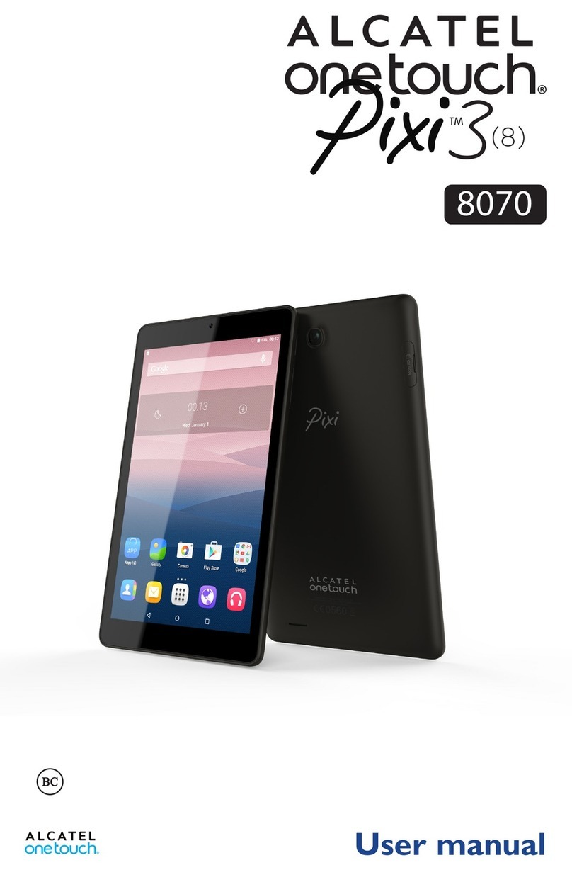 OneTouch Pixi 3 8070 user manual